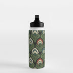 Vintage Floral Tapestry Pattern Water Bottle Gallery Image 3