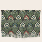 Vintage Floral Tapestry Pattern Wall Hanging Gallery Image 1