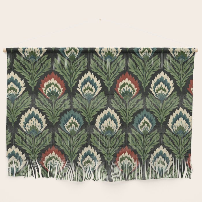 Vintage Floral Tapestry Pattern Wall Hanging Gallery Image 1