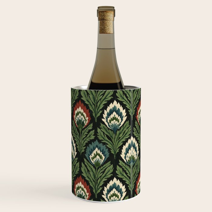 Vintage Floral Tapestry Pattern Wine Chiller Gallery Image 3