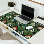 Vintage Floral Tapestry Pattern Desk Mat Gallery Image 2