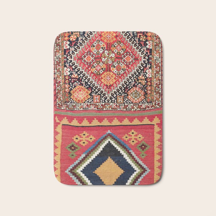 Qashqa'i Nomad Fars Southwest Persian Bag Print Bath Mat Gallery Image 1