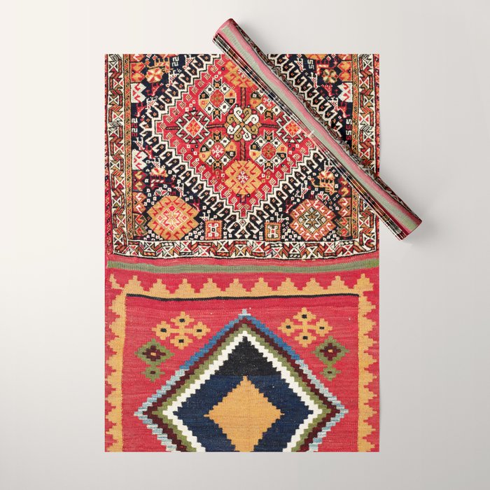 Qashqa'i Nomad Fars Southwest Persian Bag Print Wrapping Paper Gallery Image 1