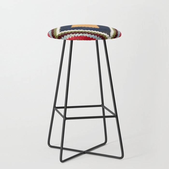 Qashqa'i Nomad Fars Southwest Persian Bag Print Stool Gallery Image 1