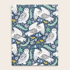 Snowy Owls on a Snowy Eve Notebook Gallery Image 4