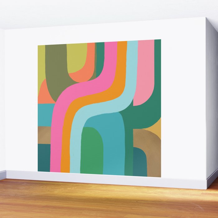 Go with the Flow Wall Mural Gallery Image 2