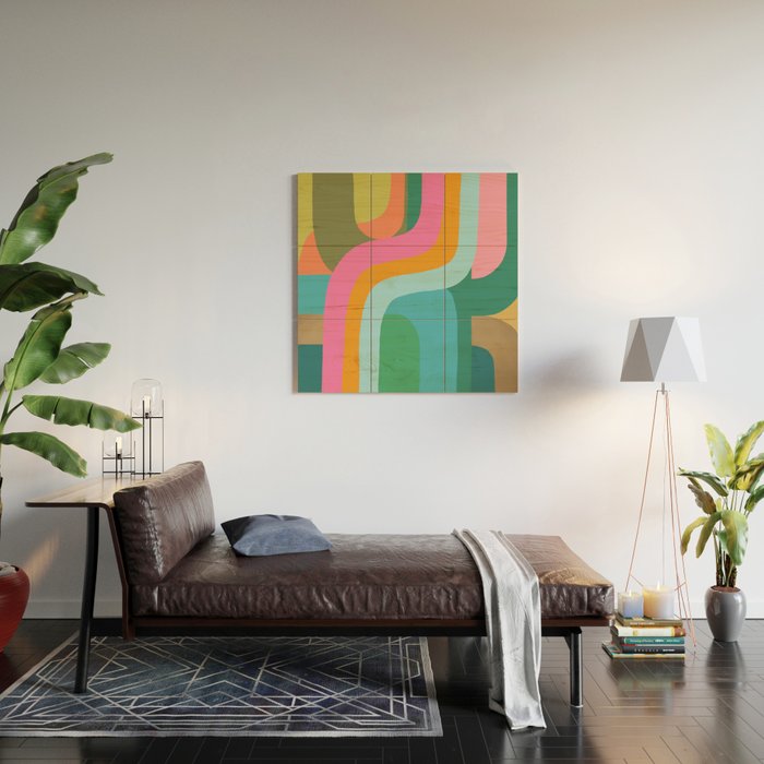 Go with the Flow Wood Wall Art Gallery Image 2