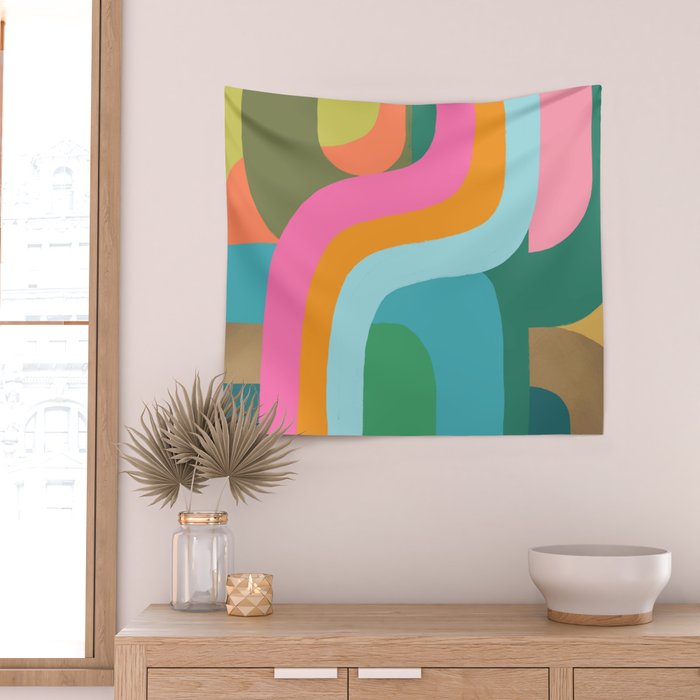 Go with the Flow Wall Tapestry Gallery Image 2
