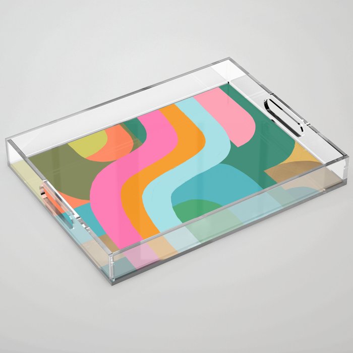 Go with the Flow Acrylic Tray Gallery Image 1