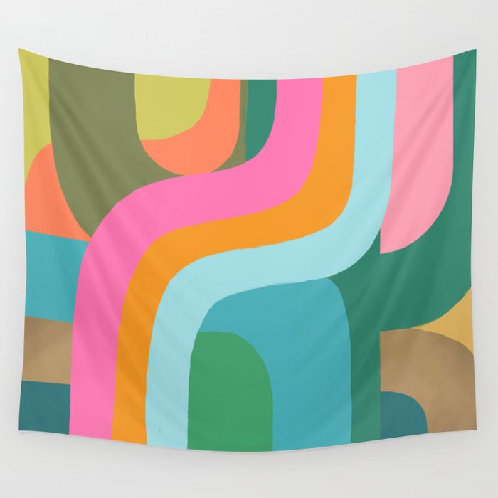 Go with the Flow Wall Tapestry Gallery Image 4