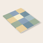 Bold Natural Checks Pattern - Large VIII Notebook Gallery Image 2