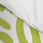 Ripple Effect Pattern Chartreuse Comforter Gallery Image 4