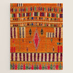 Orange Traditional Moroccan Design Jigsaw Puzzle Gallery Image 1