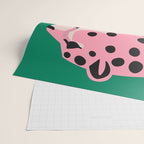 The Stare 3: Pink Cheetah Edition Wrapping Paper Gallery Image 2