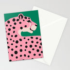 The Stare 3: Pink Cheetah Edition Stationery Card Gallery Image 2