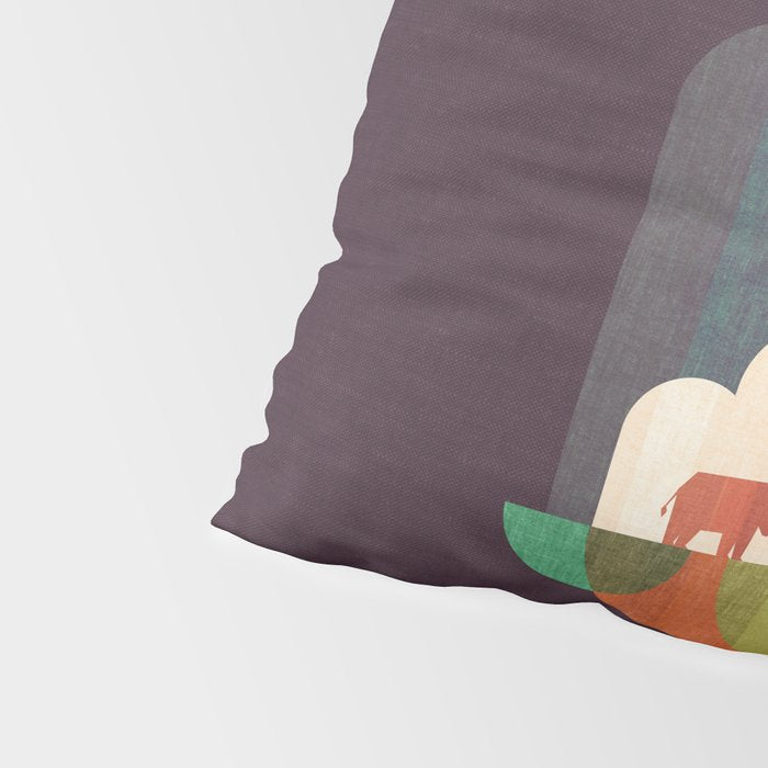 Elephant walk Pillow Sham Gallery Image 4