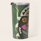 Folk Art Beetle Travel Mug Gallery Image 3