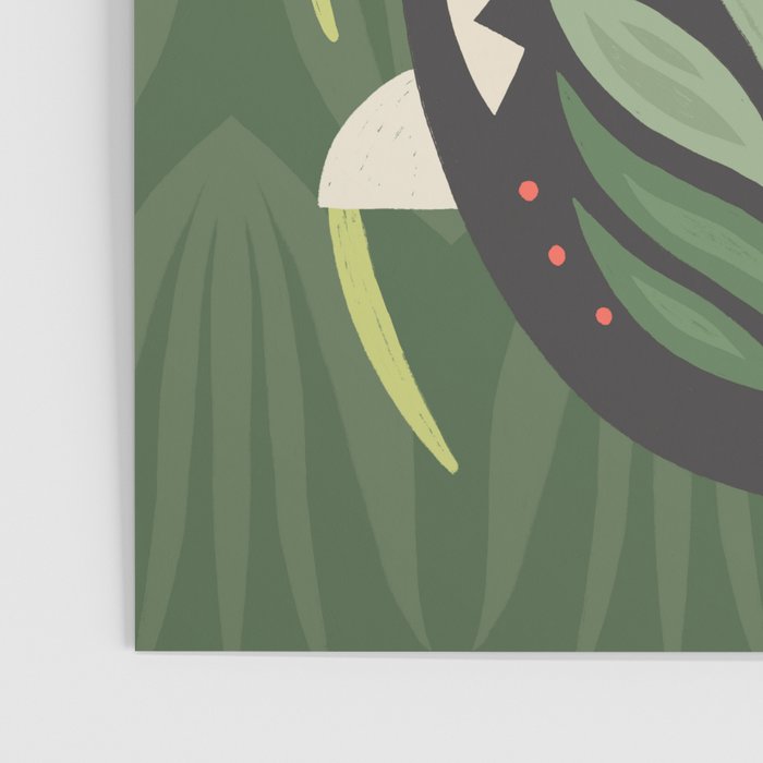 Folk Art Beetle Poster Gallery Image 3