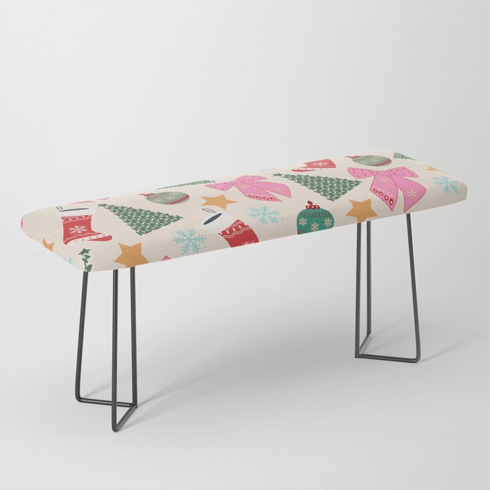 Cute Christmas Bench Gallery Image 1