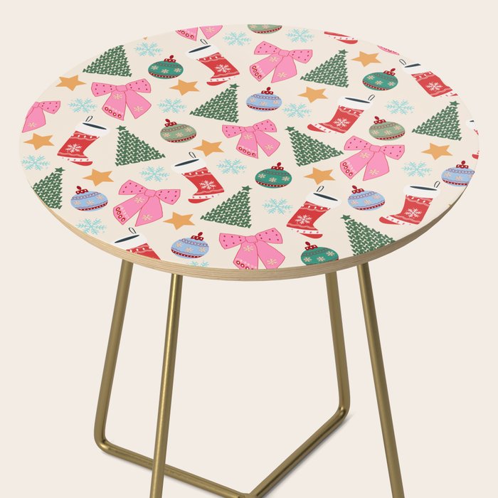 Cute Christmas Side Table Gallery Image 2