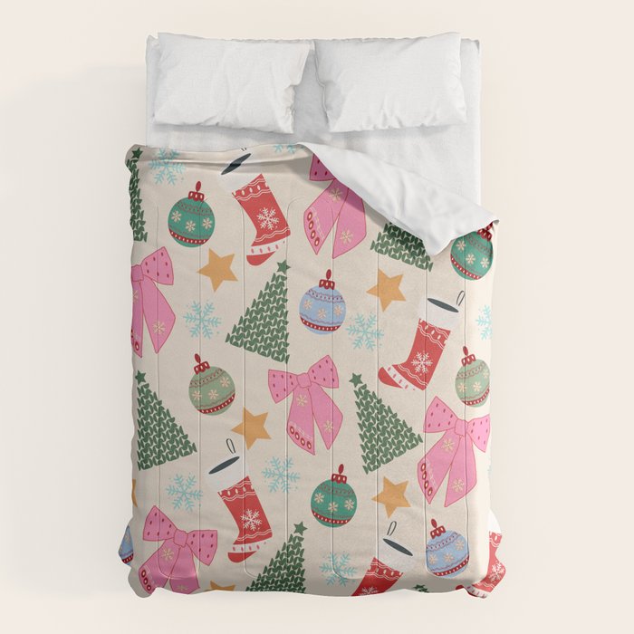 Cute Christmas Comforter Gallery Image 1