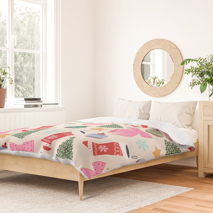 Cute Christmas Duvet Cover Gallery Image 2