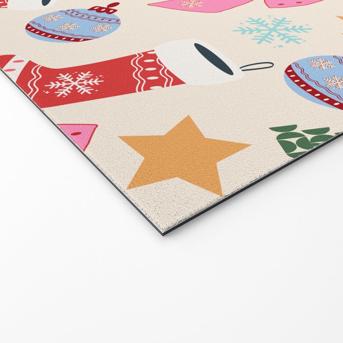 Cute Christmas Welcome Mat Gallery Image 2