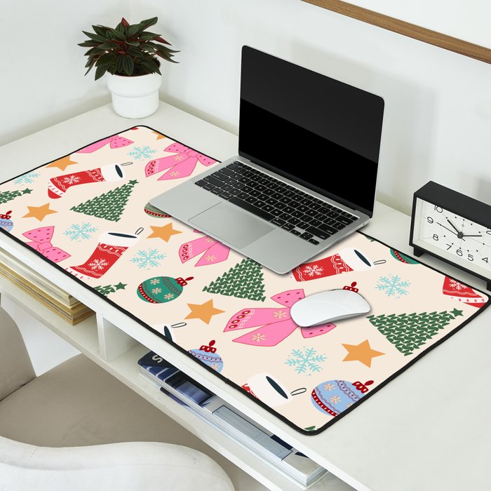 Cute Christmas Desk Mat Gallery Image 2