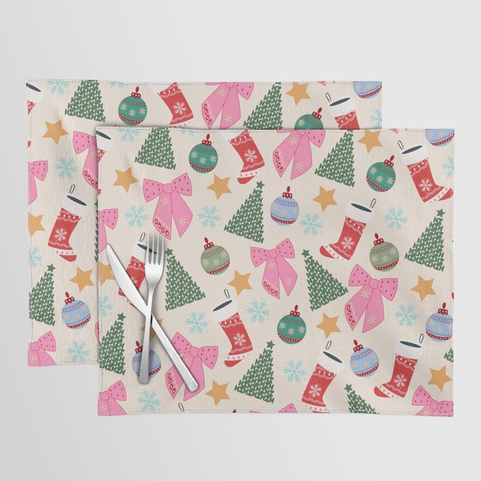 Cute Christmas Placemat Gallery Image 1