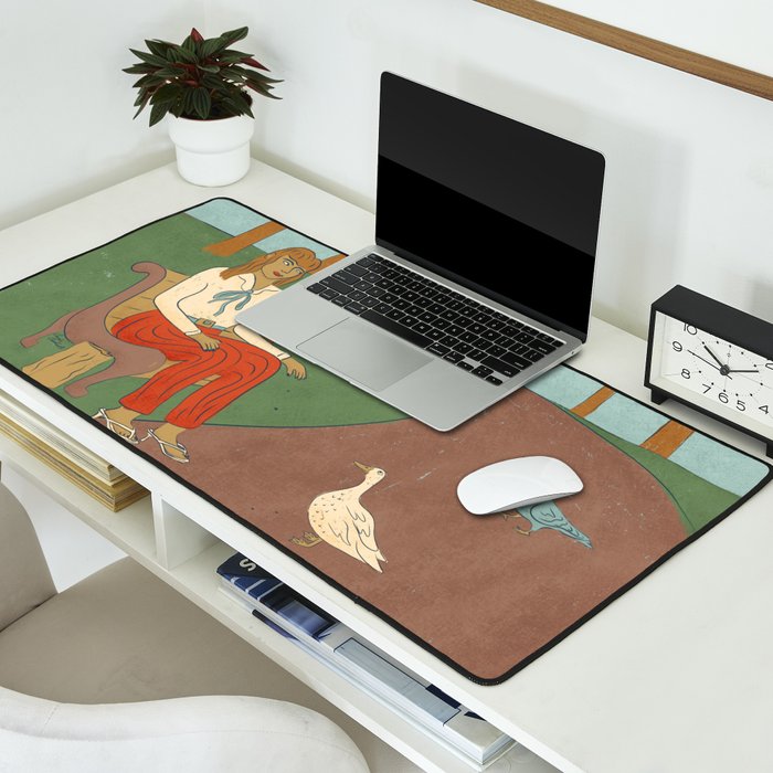 Lunch Break Desk Mat Gallery Image 2