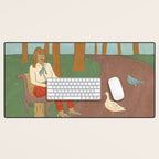 Lunch Break Desk Mat Gallery Image 1