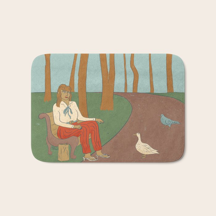 Lunch Break Bath Mat Gallery Image 1