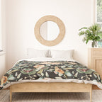 Lush colorful exotic garden C Duvet Cover Gallery Image 3