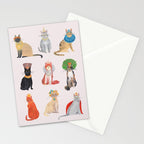 Cat Queens Stationery Card Gallery Image 2