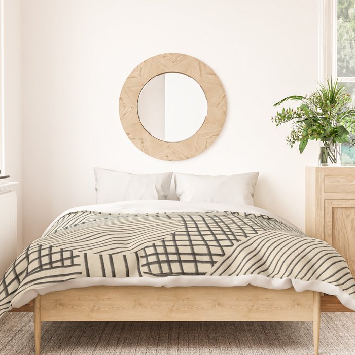 Old Collage Duvet Cover Gallery Image 3
