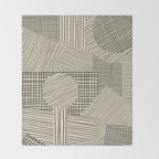 Old Collage Throw Blanket Gallery Image 2
