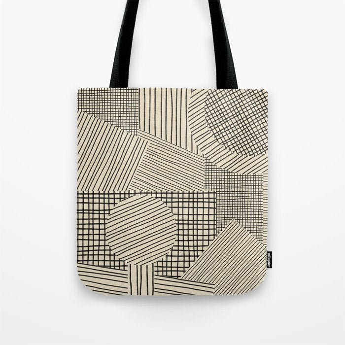 Old Collage Tote Bag Gallery Image 1