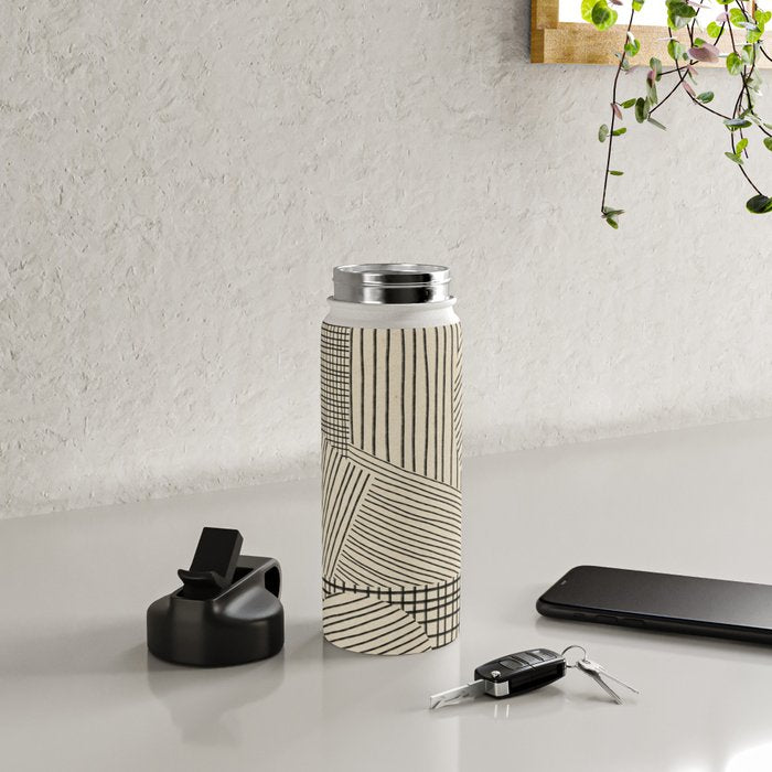 Old Collage Water Bottle Gallery Image 4