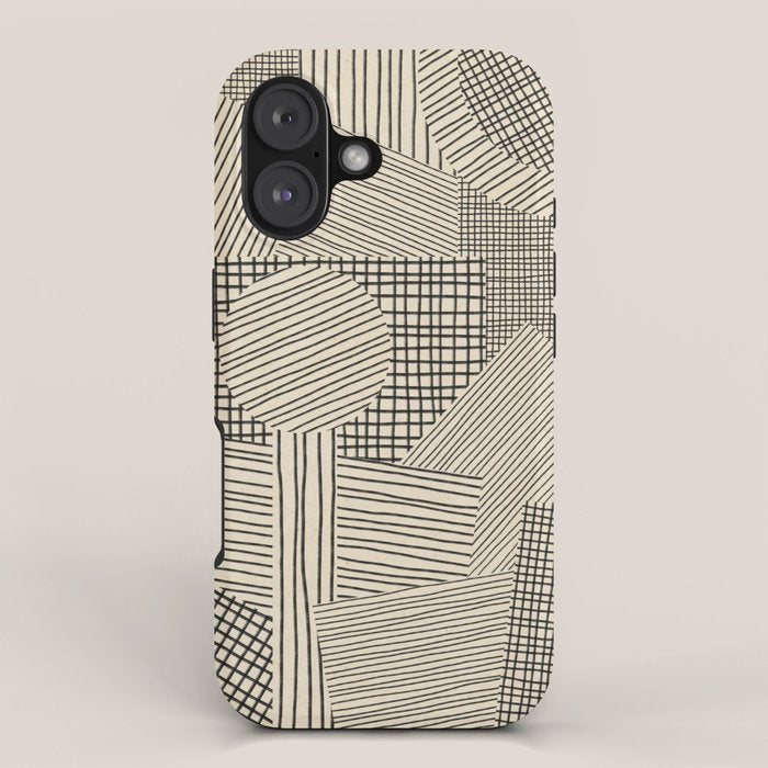 Old Collage iPhone Case Gallery Image 1