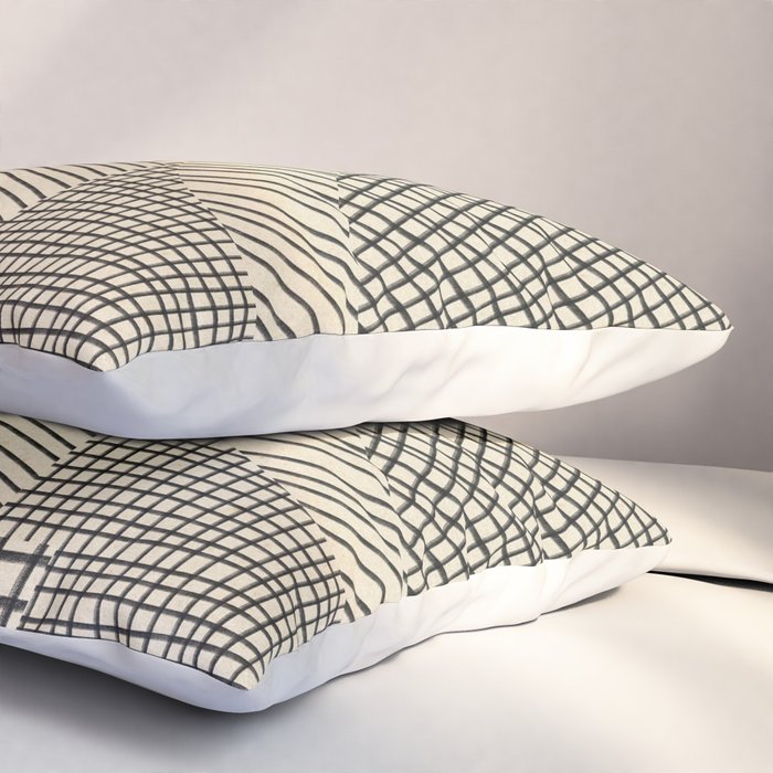 Old Collage Pillow Sham Gallery Image 3