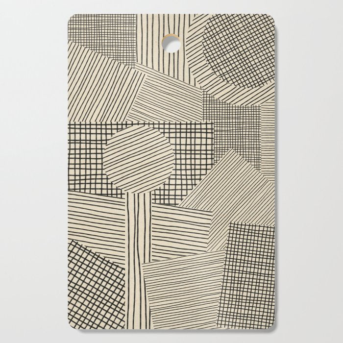 Old Collage Cutting Board Gallery Image 1