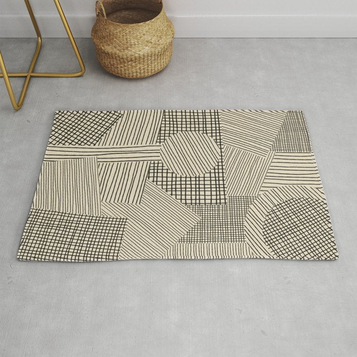 Old Collage Rug Gallery Image 1