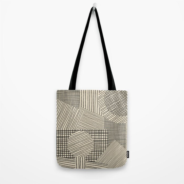 Old Collage Tote Bag Gallery Image 2
