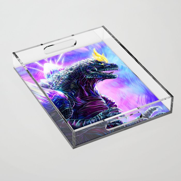 SpaceGodzilla Acrylic Tray Gallery Image 1