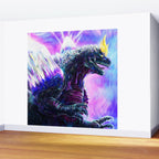 SpaceGodzilla Wall Mural Gallery Image 2