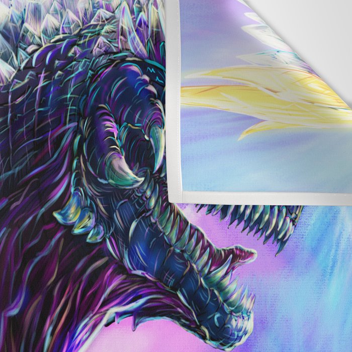 SpaceGodzilla Wall Tapestry Gallery Image 3
