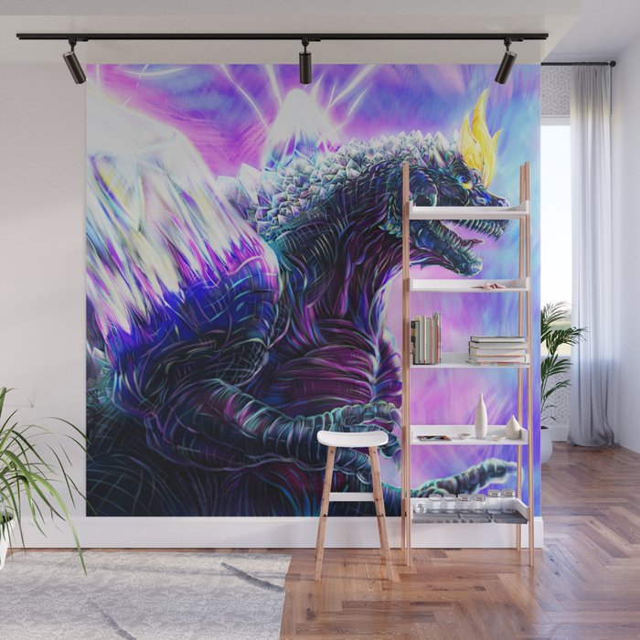 SpaceGodzilla Wall Mural Gallery Image 1