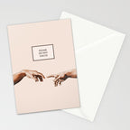 The Creation of Adam by Michelangelo Stationery Card Gallery Image 2