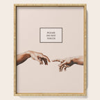 The Creation of Adam by Michelangelo Serving Tray Gallery Image 1