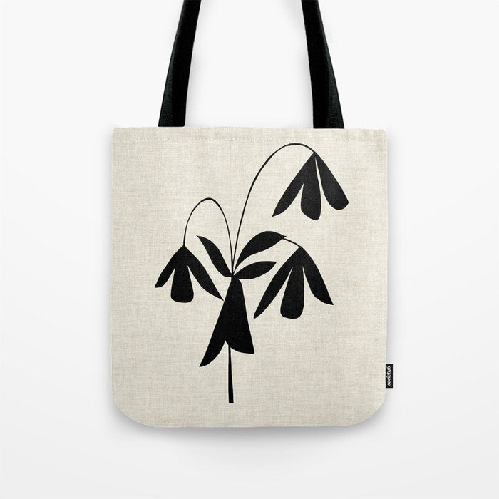 Bell Flower Tote Bag Gallery Image 1